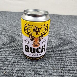 Yeti Buck Bank 12oz Stash Can Limited Edition Empty Hidden Safe Cool Collectible